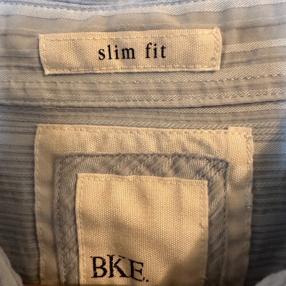 BKE Slim Fit Casual L/S Button Down - Picture 5 of 6